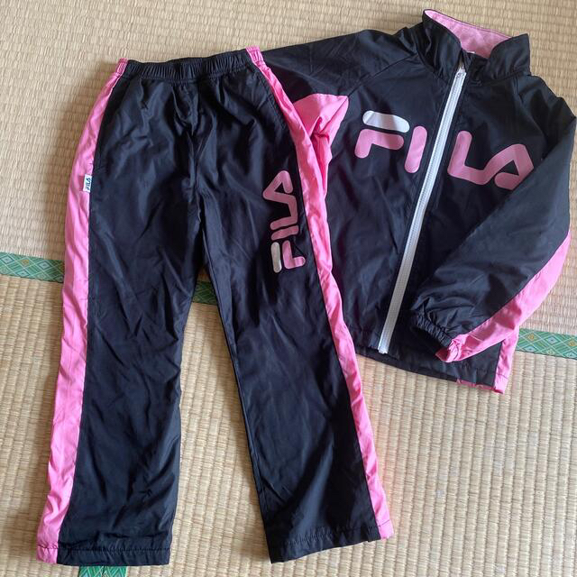 FILA(フィラ)のFILA ジャージ上下セット  女子120 キッズ/ベビー/マタニティのキッズ服女の子用(90cm~)(その他)の商品写真