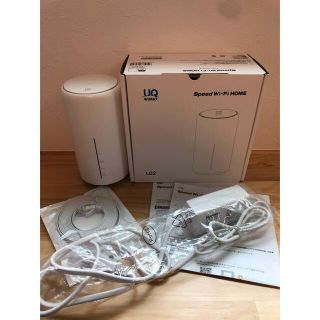 ファーウェイ(HUAWEI)のSpeed Wi-Fi HOME L02 white UQ版(PC周辺機器)