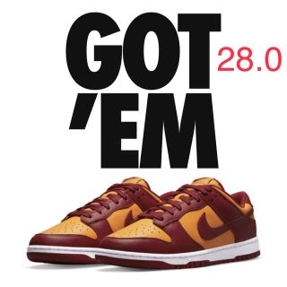 ナイキ(NIKE)の最安値 28.0 Nike Dunk Low Championship Gold(スニーカー)