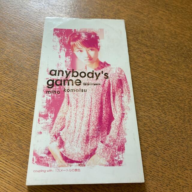 GIZA(ギザ)の小松未歩「anybody's game」 エンタメ/ホビーのCD(ポップス/ロック(邦楽))の商品写真