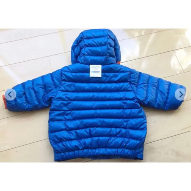 THE NORTH FACE(ザノースフェイス)のpatagonia ベビーリバーシブルダウンジャケット　3-6M　美品 キッズ/ベビー/マタニティのキッズ服男の子用(90cm~)(ジャケット/上着)の商品写真