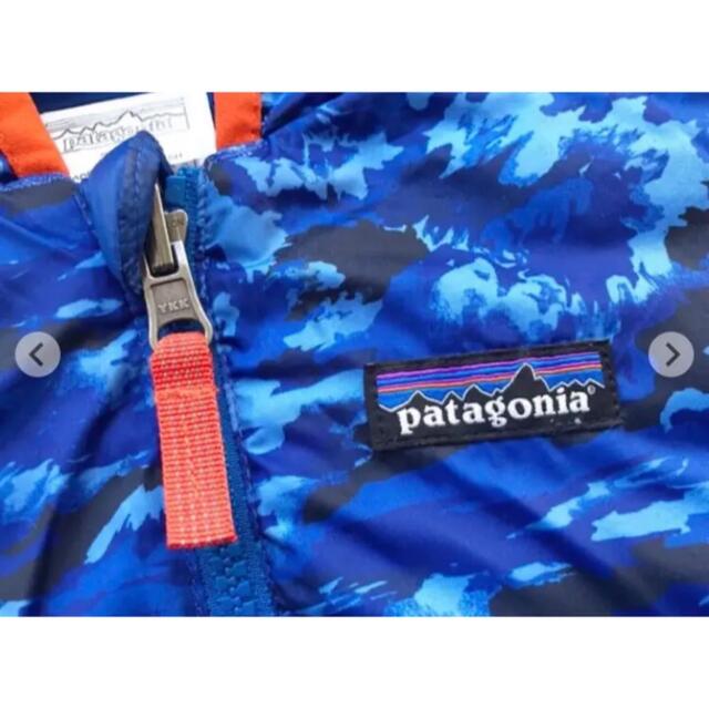 THE NORTH FACE(ザノースフェイス)のpatagonia ベビーリバーシブルダウンジャケット　3-6M　美品 キッズ/ベビー/マタニティのキッズ服男の子用(90cm~)(ジャケット/上着)の商品写真