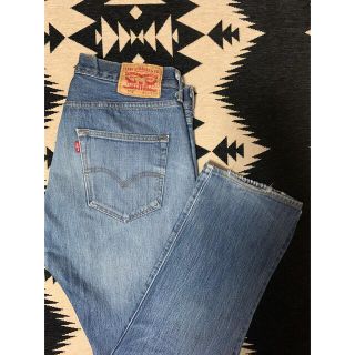 リーバイス(Levi's)の【Levi's501】W33 L30 古着 リーバイス デニム 縦落ち(デニム/ジーンズ)