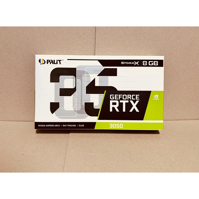 Palit GeForce RTX 3050 StormX 8GB - PCパーツ