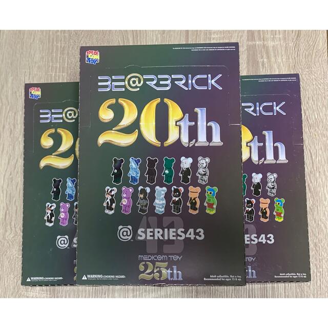 新品未開封　BE@RBRICK SERIES 43 3BOX