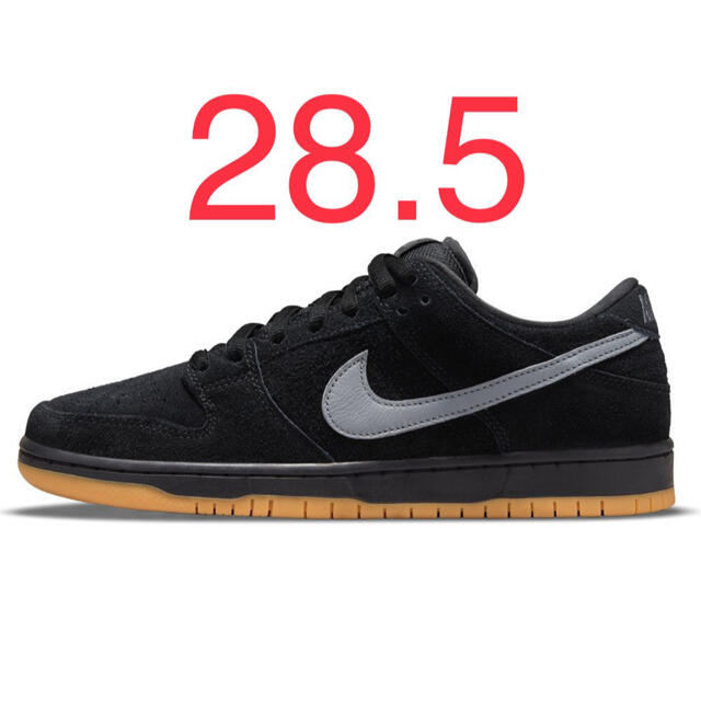 28.5Dunk Low Pro Black/Fogダンク SBブラックフォグ