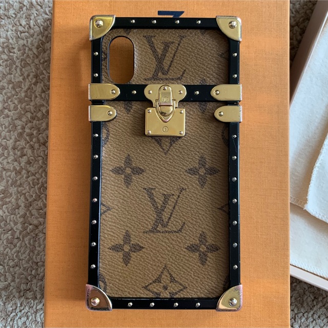 Louis Vuitton アイトランク iPhoneX.XS用