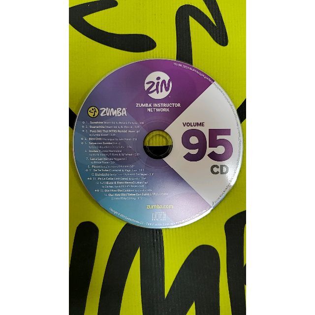 ZUMBA ズンバ ZIN95 CD ＆ DVD インストラクター専用 | www.labodegona