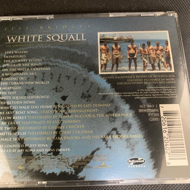 White Squall/白い嵐-US盤サウンドトラック CD エンタメ/ホビーのCD(映画音楽)の商品写真