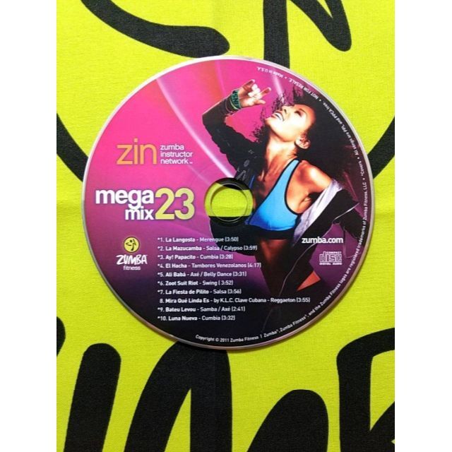 【新品】ZUMBA MEGAMIX ズンバ  CD 23枚セットMegaMixCD83