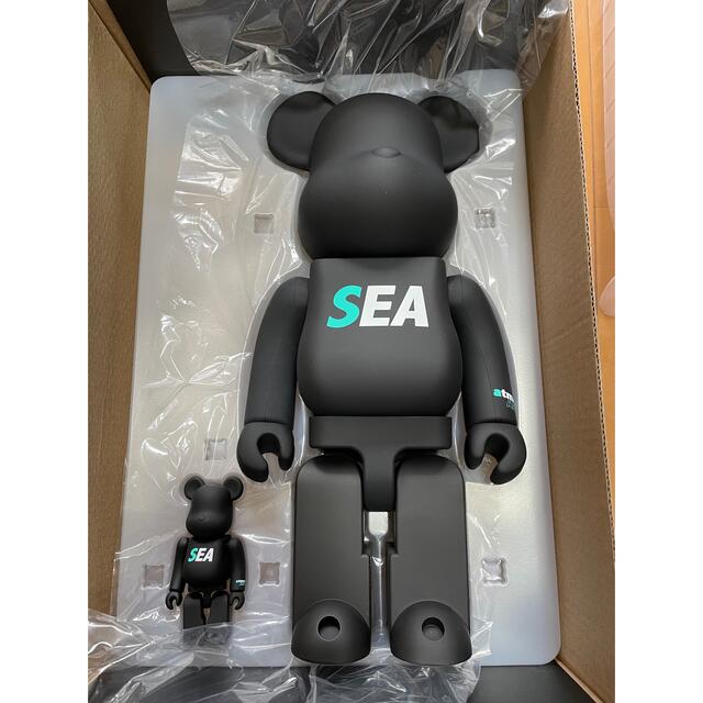 BE@RBRICK atmos x WIND AND SEA ベアブリック