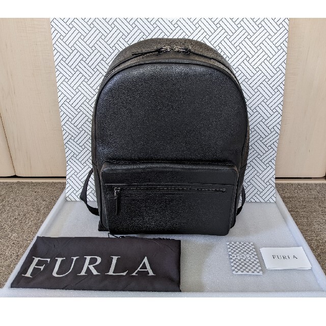 FURLA フルラ メンズ レザーリュック黒 新品 未使用 | vizoobras.com.br