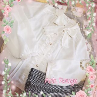 アンクルージュ(Ank Rouge)の春物♡アンクルージュ♡フリルボウタイブラウス♡(シャツ/ブラウス(長袖/七分))