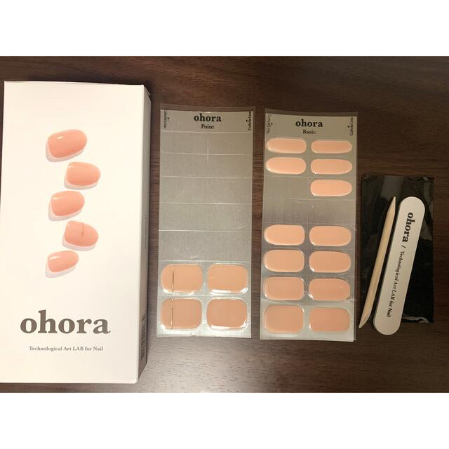 ohora ネイルシール　残り17枚 コスメ/美容のネイル(ネイル用品)の商品写真