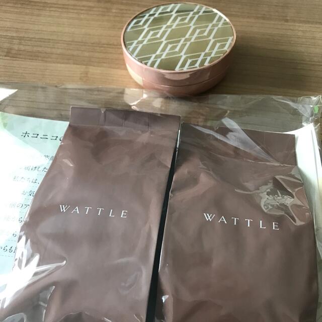 新品‼️WATTLE クッションファンデションベースメイク/化粧品