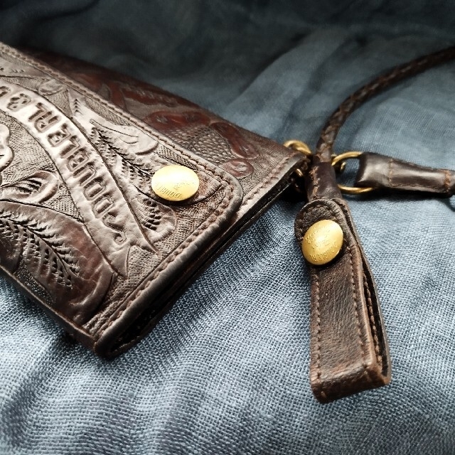 RRL (double RL)ダブルアールエル、カービングレザーウォレット | www