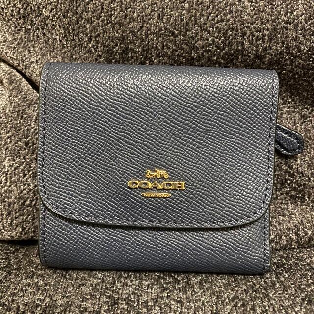 【新品未使用】コーチ　COACH 三つ折り　ミニ財布