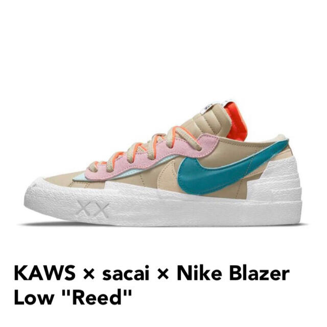 sacai(サカイ)のNike x sacai x KAWS Blazer Low 27.0センチ　 メンズの靴/シューズ(スニーカー)の商品写真