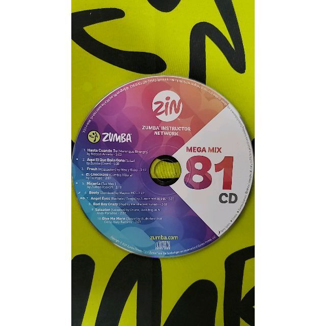 ZUMBA　ズンバ　MEGAMIX31～MEGAMIX40　CD　10枚セットMegamix38