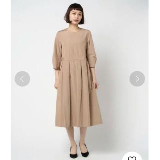 l'atelier du savon - 美品 アトリエドゥサボン タックワンピースの