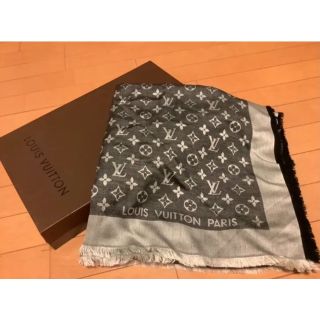 ルイヴィトン(LOUIS VUITTON)の【正規品】ルイ・ヴィトン　ショール　モノグラムデニム(マフラー/ショール)