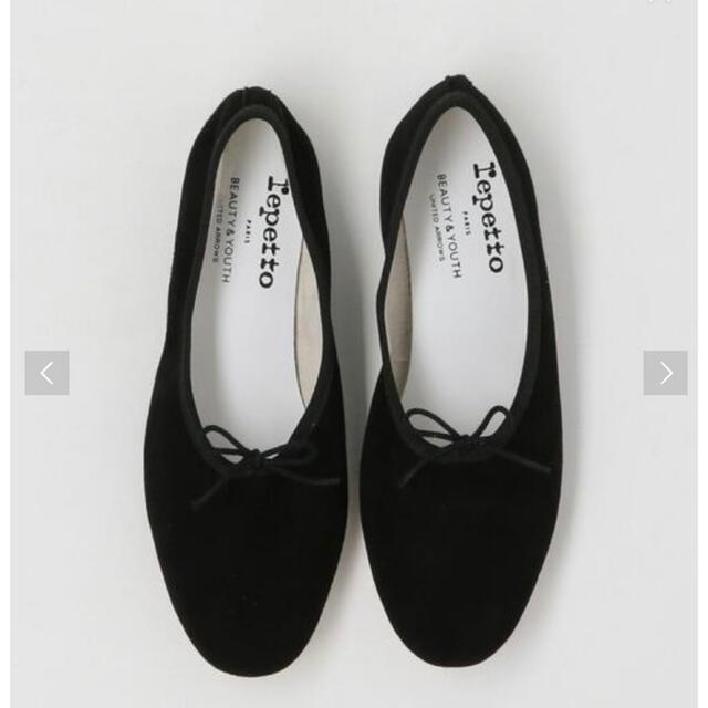 repetto(レペット)の別注　repetto(レペット)MANON スエードバレエシューズ レディースの靴/シューズ(バレエシューズ)の商品写真