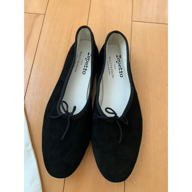 repetto(レペット)の別注　repetto(レペット)MANON スエードバレエシューズ レディースの靴/シューズ(バレエシューズ)の商品写真