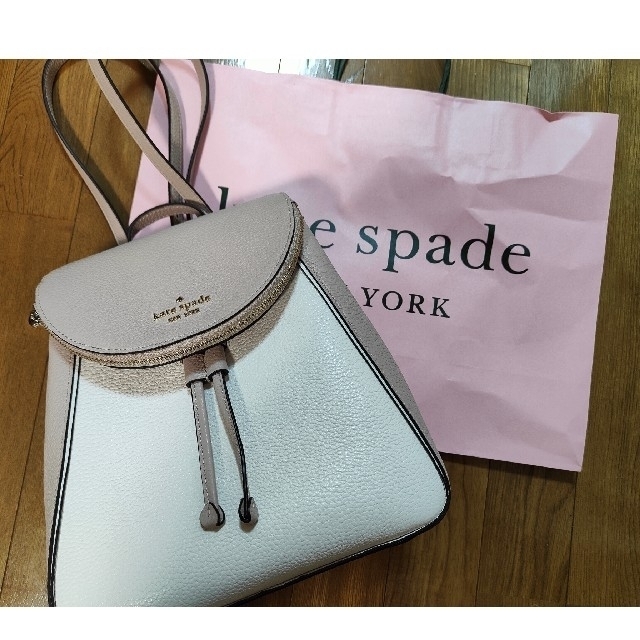 最終値下げ☆極美品!kate spadeバイカラーリュックバッグ 【予約販売