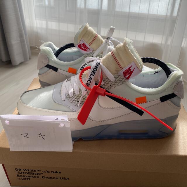 Off-White AIR MAX 90 White 28.5cm