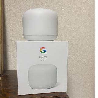 グーグル(Google)のGoogle nest wifi ルーター(PC周辺機器)