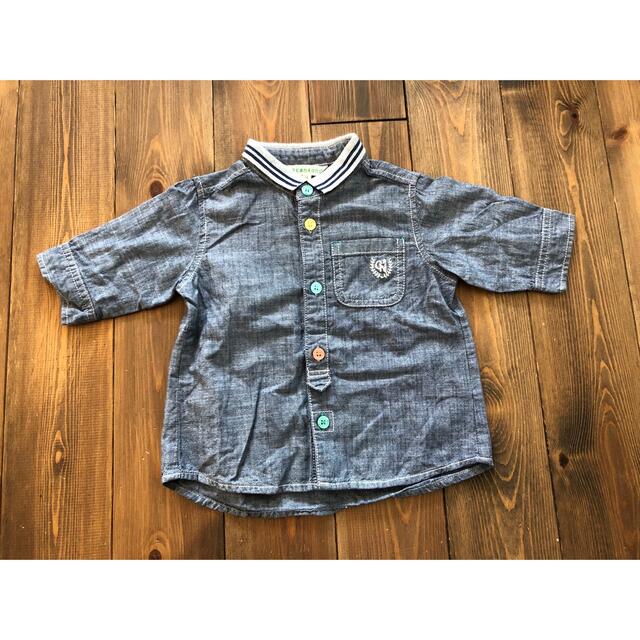 3can4on(サンカンシオン)の３can４one 半袖シャツ 90 キッズ/ベビー/マタニティのキッズ服男の子用(90cm~)(Tシャツ/カットソー)の商品写真