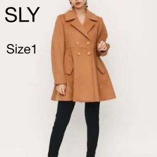 スライ(SLY)の【新品タグ付】SLY スライ　ウールピーコート(ピーコート)