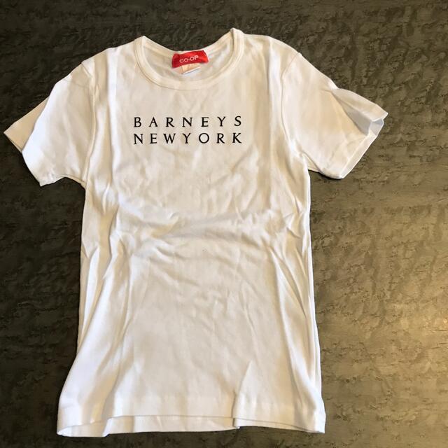 BARNEYS NEW YORK(バーニーズニューヨーク)のバーニーズニューヨーク　白Tシャツ レディースのトップス(Tシャツ(半袖/袖なし))の商品写真