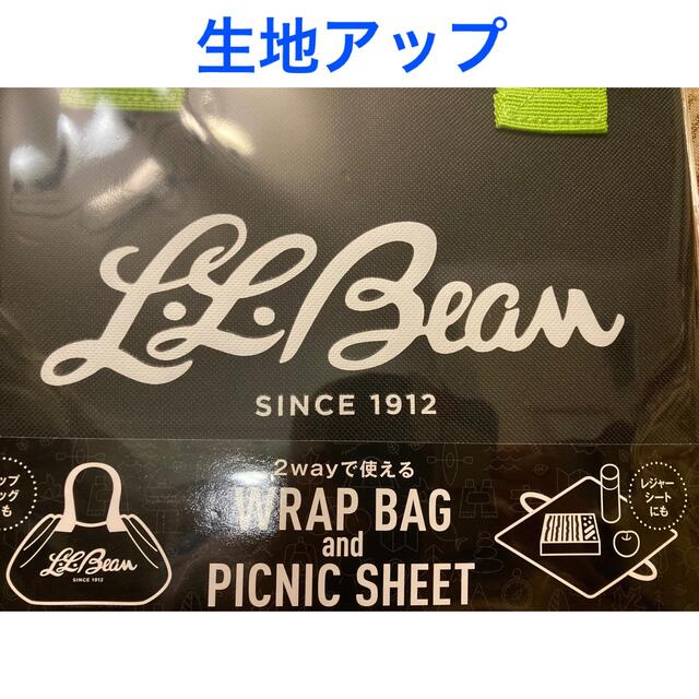 L.L.Bean(エルエルビーン)の新品未開封 L.L.Beanラップバッグ&ピクニックシート【2way】 スポーツ/アウトドアのアウトドア(その他)の商品写真