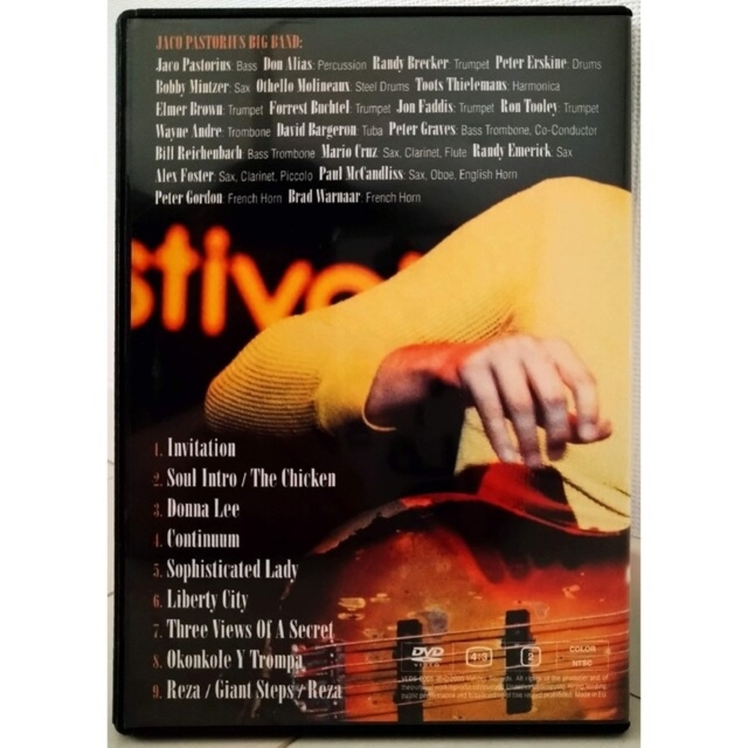 Jaco Pastorius  LIVE DVD 2枚まとめて　美品 エンタメ/ホビーのDVD/ブルーレイ(ミュージック)の商品写真