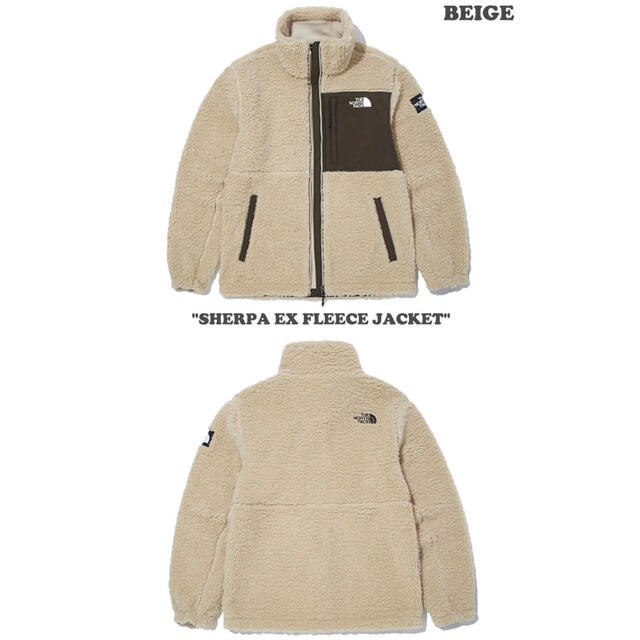 ポリエステルナイロンノースフェイス フリース SHERPA EX FLEECE JACKET