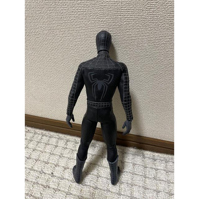 【美品】メディコムトイ　ブラックスパイダーマン　可動式フィギュア 3