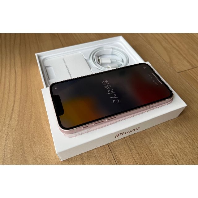 Apple(アップル)の【新品未使用】iPhone13mini 128GB SIMフリー ピンク 本体 スマホ/家電/カメラのスマートフォン/携帯電話(スマートフォン本体)の商品写真