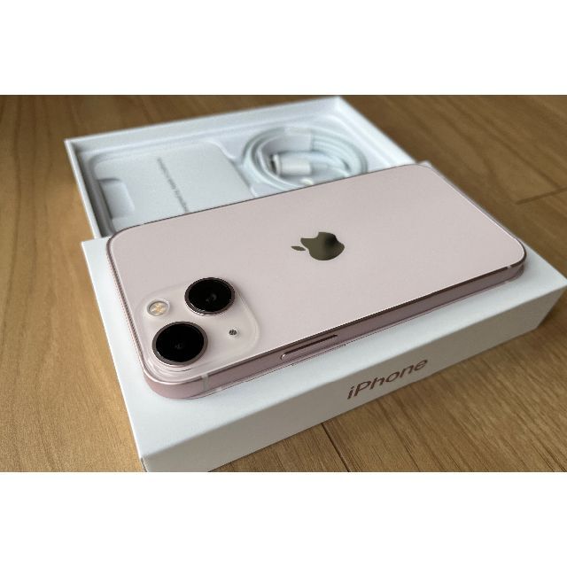 Apple(アップル)の【新品未使用】iPhone13mini 128GB SIMフリー ピンク 本体 スマホ/家電/カメラのスマートフォン/携帯電話(スマートフォン本体)の商品写真