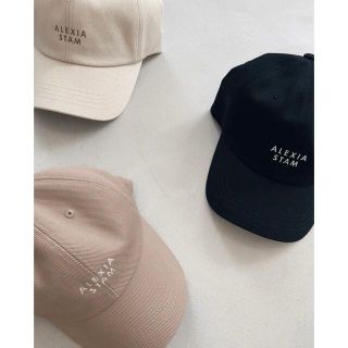 アリシアスタン(ALEXIA STAM)のSeparated Logo Cap(キャップ)