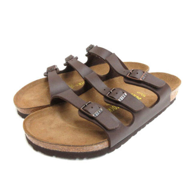 BIRKENSTOCK(ビルケンシュトック)のビルケンシュトック フロリダ サンダル ストラップ レザー コルク 25cm メンズの靴/シューズ(サンダル)の商品写真