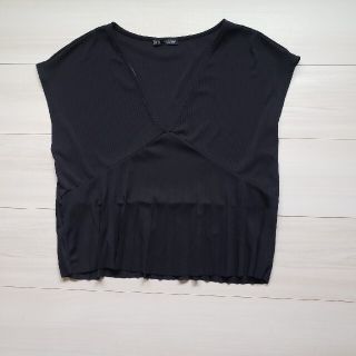 ザラ(ZARA)のZARA　トップス(カットソー(半袖/袖なし))