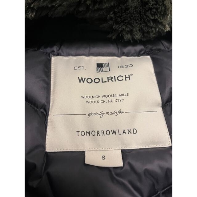 WOOLRICH(ウールリッチ)のウールリッチ　20AW TOMORROWLAND別注BOWBRIDGE 紺　S レディースのジャケット/アウター(ダウンコート)の商品写真