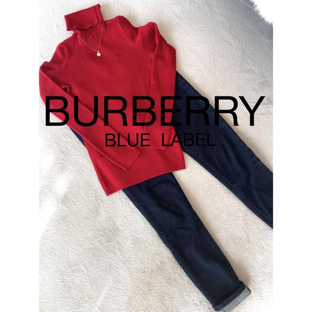 BURBERRY BLUE LABEL(バーバリーブルーレーベル)のBURBERRY♦︎BLUE  LABEL♦︎タートルネックセーター レディースのトップス(ニット/セーター)の商品写真