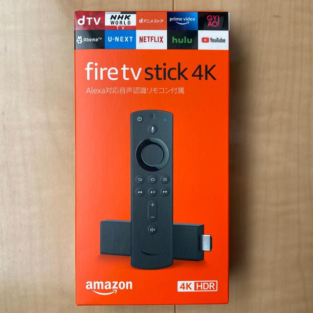 【新品未開封】Fire TV Stick 4K-Alexa対応音声認識リモコン付