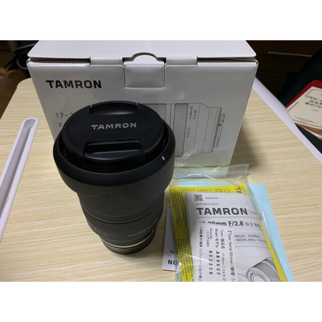 TAMRON(タムロン)のTAMRON レンズ 17-28F2.8 DI III RXD(Model A0 スマホ/家電/カメラのカメラ(その他)の商品写真