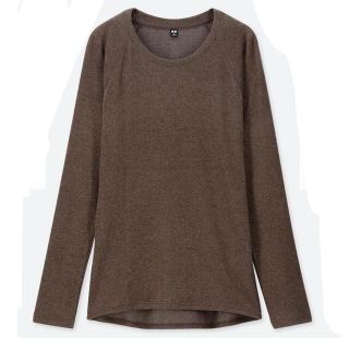 ユニクロ(UNIQLO)のkuni様専用　ヒートテックストレッチフリースクルーネックT（長袖）(Tシャツ(長袖/七分))