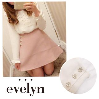 エブリン(evelyn)のevelyn♡今期台形巻きスカート(ミニスカート)