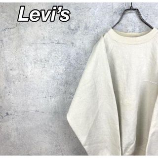 リーバイス(Levi's)の希少 90s リーバイス スウェット 刺繍ロゴ ビッグシルエット(スウェット)