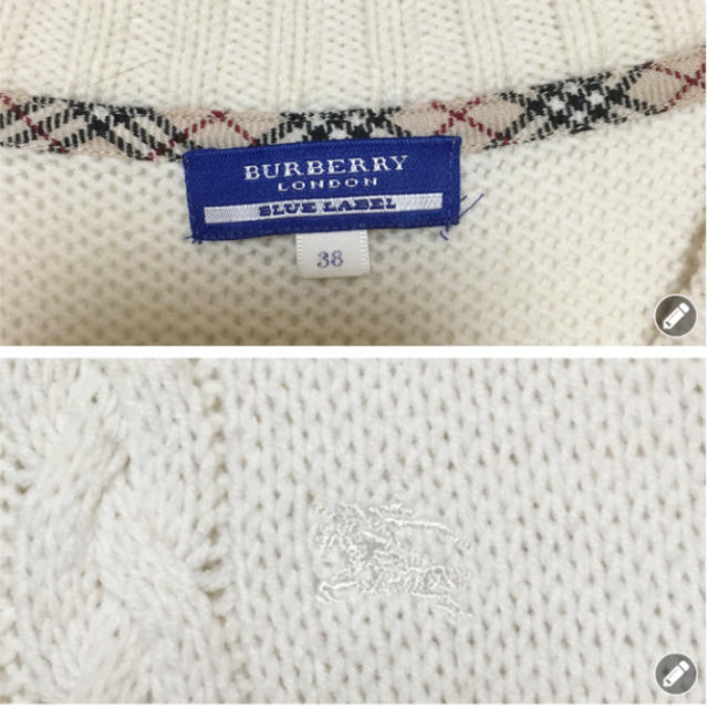 BURBERRY(バーバリー)のバーバリーブルーレーベル☆カタログ掲載ワンピース レディースのワンピース(ミニワンピース)の商品写真